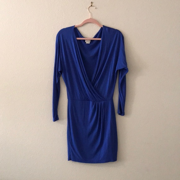 Haute Hippie Surplice Neckline Wrap Dress XS - Picture 3 of 7